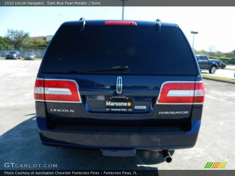 Dark Blue Pearl Metallic / Stone 2010 Lincoln Navigator