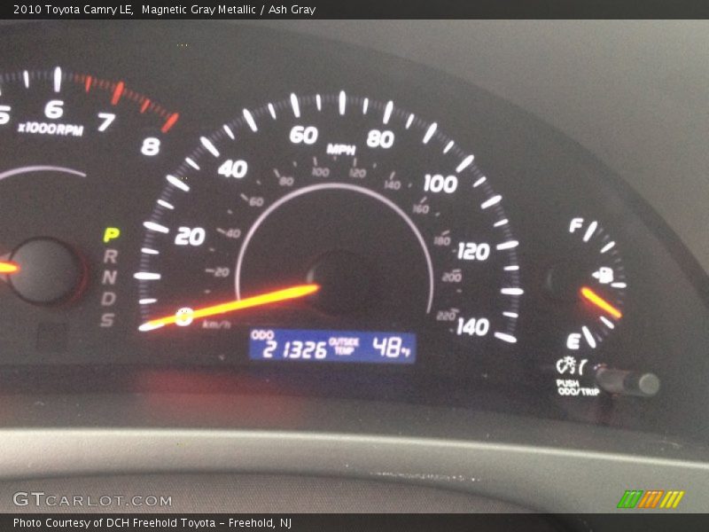 Magnetic Gray Metallic / Ash Gray 2010 Toyota Camry LE
