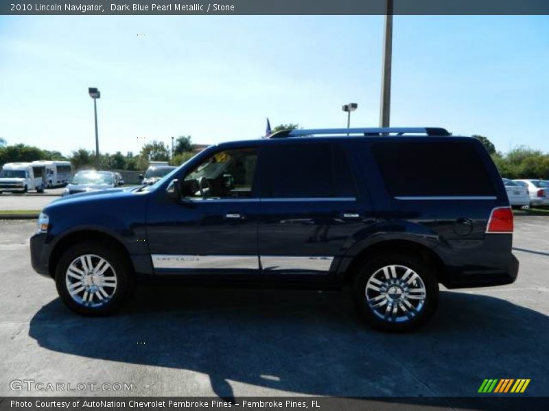 Dark Blue Pearl Metallic / Stone 2010 Lincoln Navigator