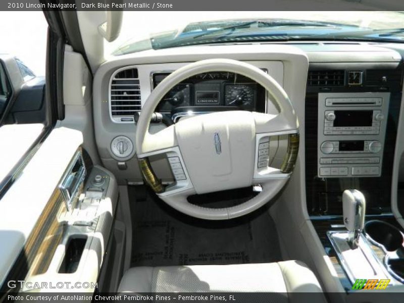 Dark Blue Pearl Metallic / Stone 2010 Lincoln Navigator