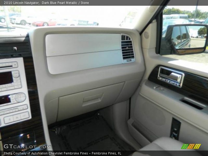 Dark Blue Pearl Metallic / Stone 2010 Lincoln Navigator