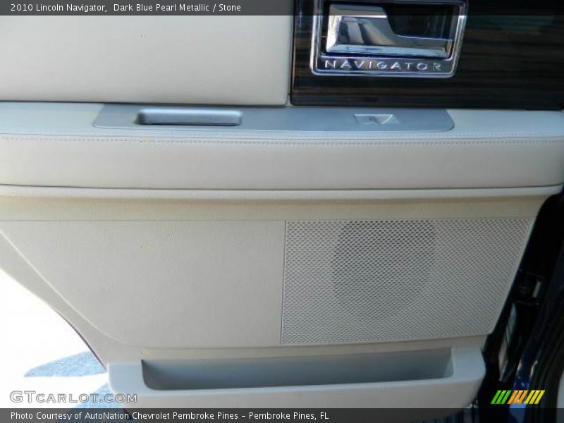 Dark Blue Pearl Metallic / Stone 2010 Lincoln Navigator