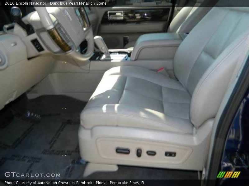 Dark Blue Pearl Metallic / Stone 2010 Lincoln Navigator
