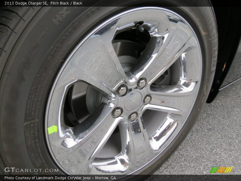 Pitch Black / Black 2013 Dodge Charger SE