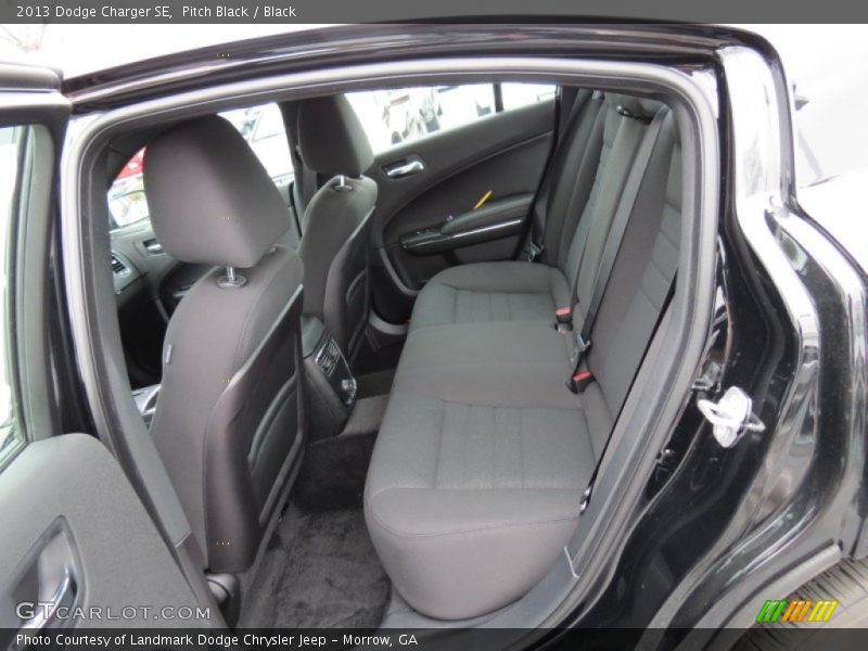Pitch Black / Black 2013 Dodge Charger SE