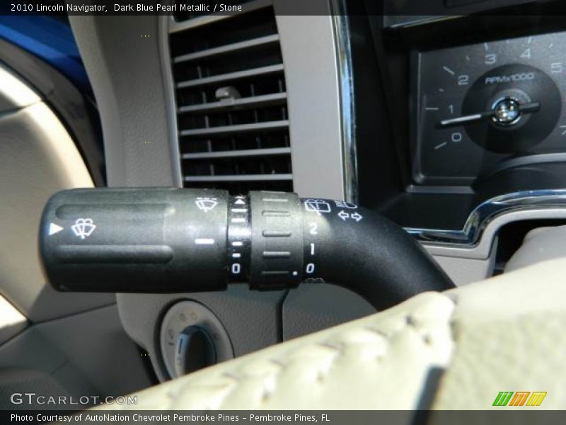 Dark Blue Pearl Metallic / Stone 2010 Lincoln Navigator