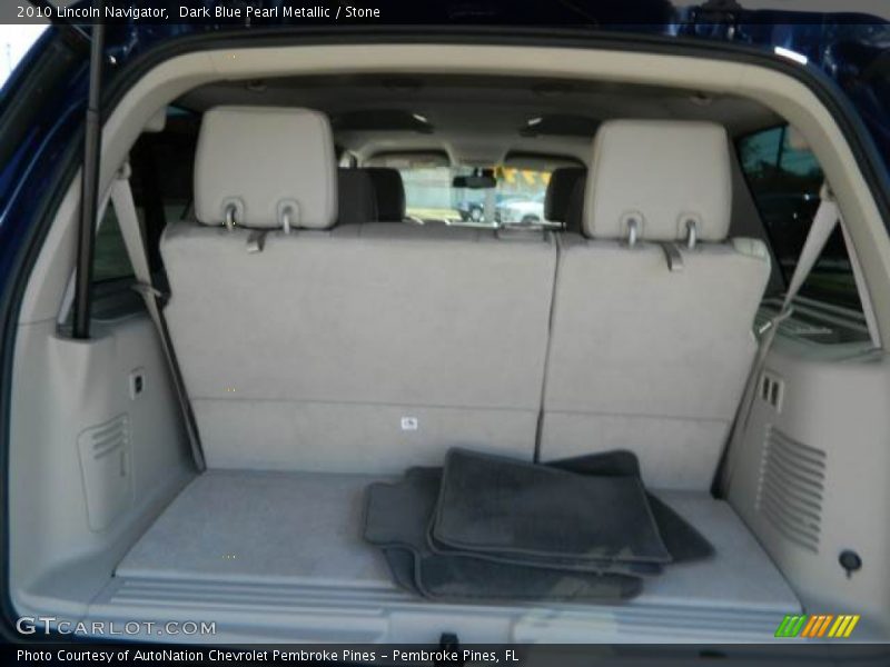 Dark Blue Pearl Metallic / Stone 2010 Lincoln Navigator