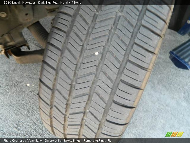 Dark Blue Pearl Metallic / Stone 2010 Lincoln Navigator