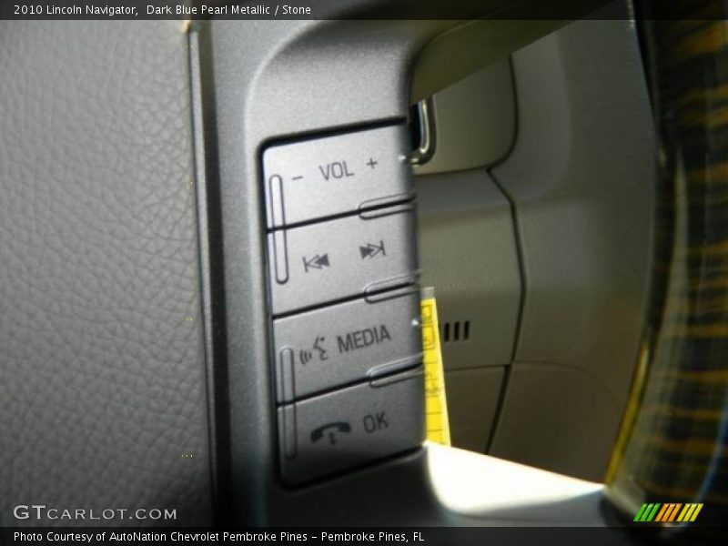 Dark Blue Pearl Metallic / Stone 2010 Lincoln Navigator