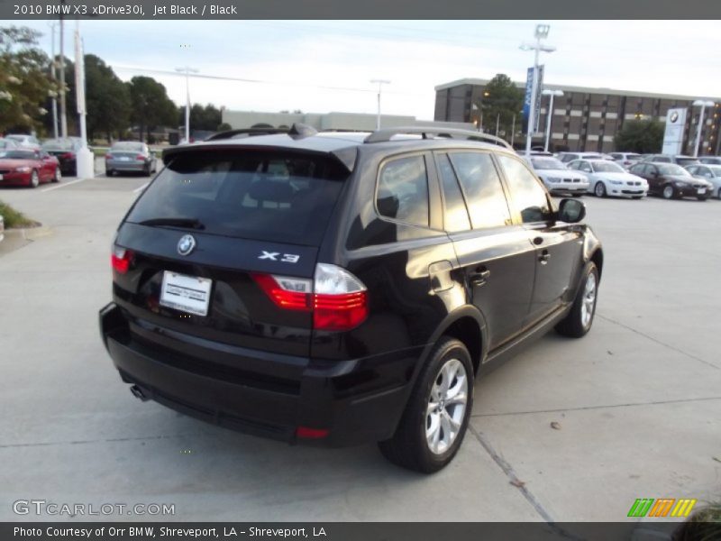 Jet Black / Black 2010 BMW X3 xDrive30i