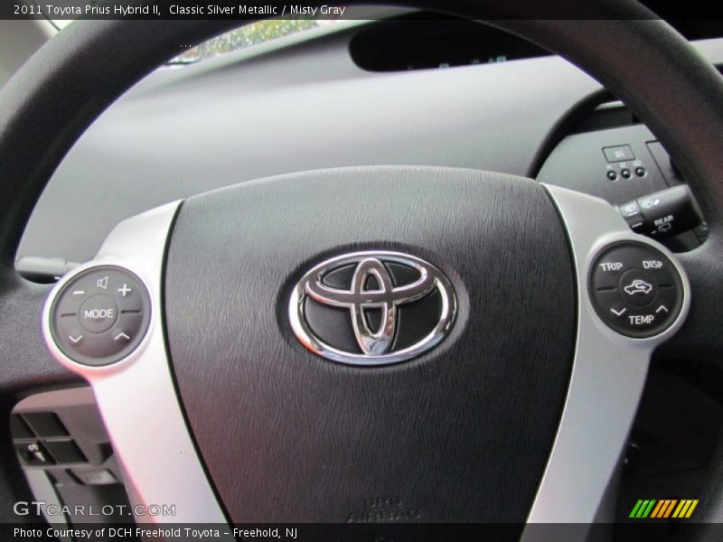 Classic Silver Metallic / Misty Gray 2011 Toyota Prius Hybrid II