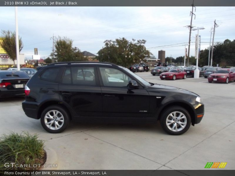 Jet Black / Black 2010 BMW X3 xDrive30i