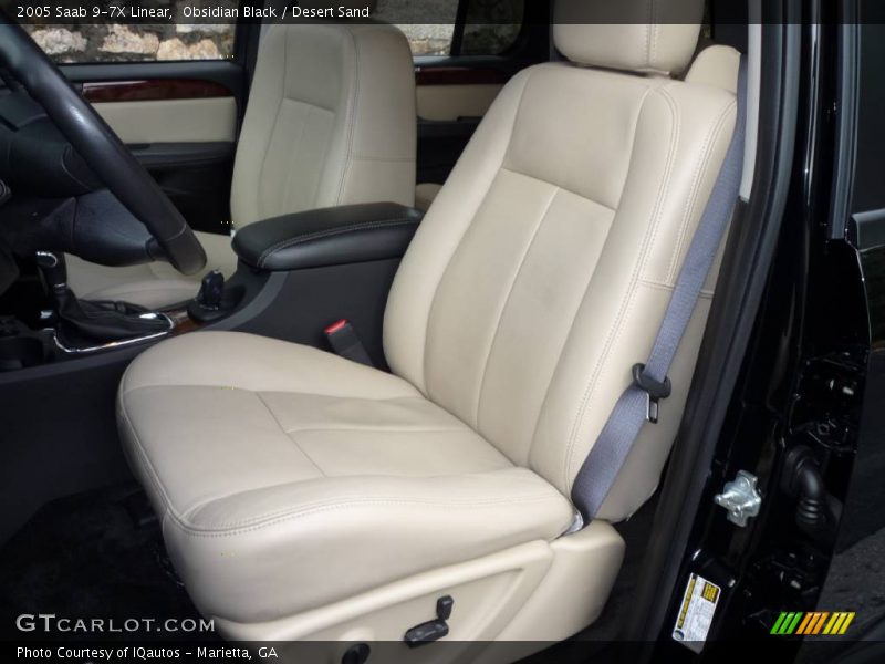 Obsidian Black / Desert Sand 2005 Saab 9-7X Linear