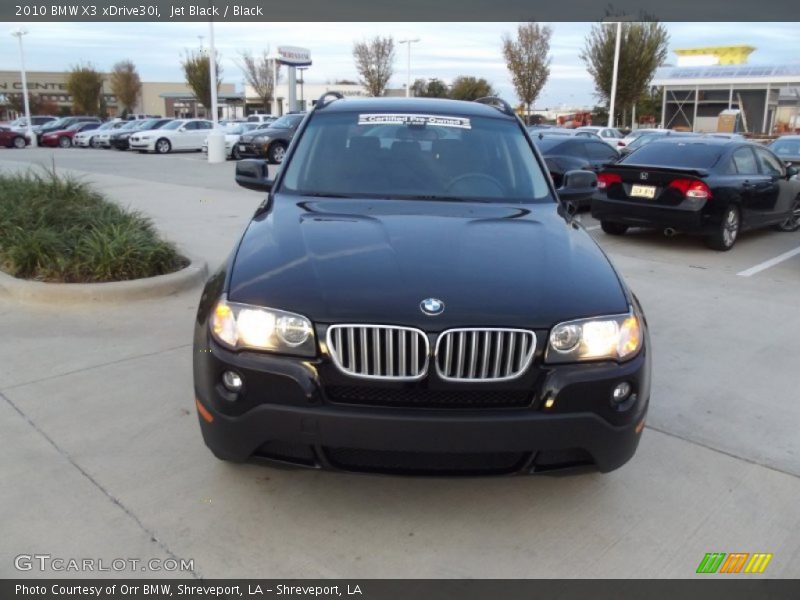 Jet Black / Black 2010 BMW X3 xDrive30i