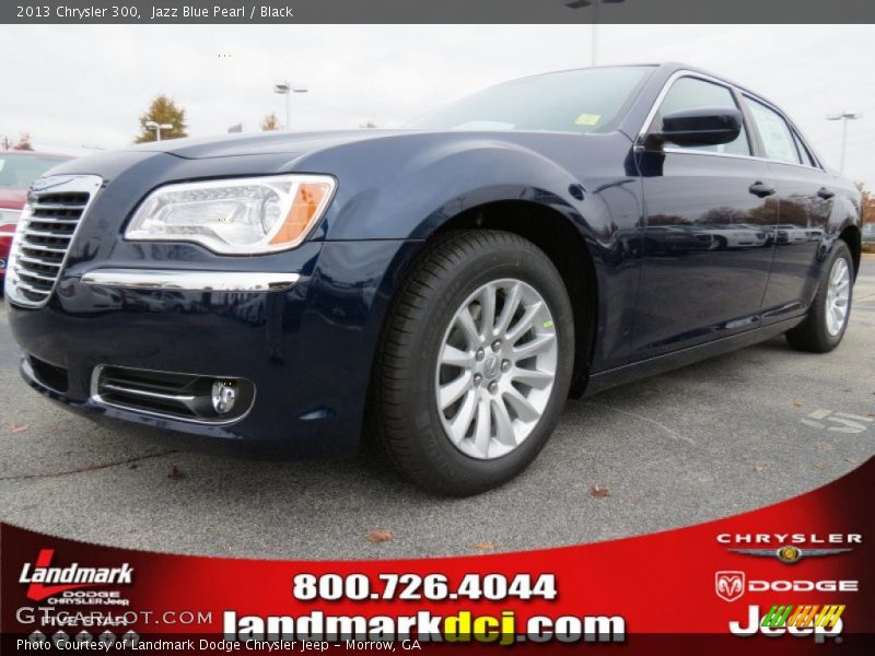 Jazz Blue Pearl / Black 2013 Chrysler 300