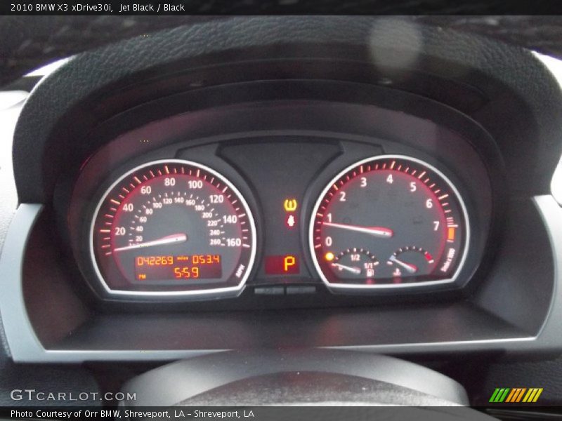 Jet Black / Black 2010 BMW X3 xDrive30i