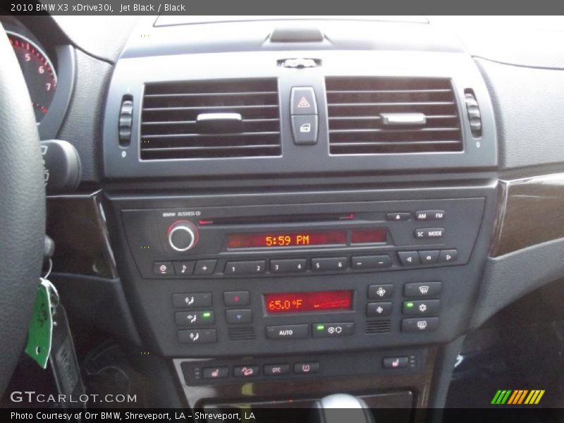 Jet Black / Black 2010 BMW X3 xDrive30i