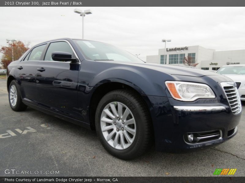 Jazz Blue Pearl / Black 2013 Chrysler 300