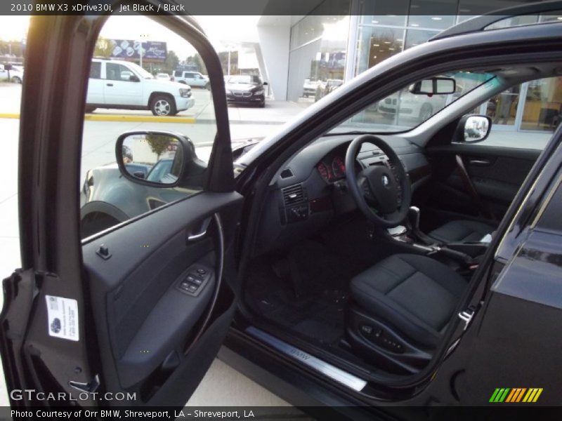 Jet Black / Black 2010 BMW X3 xDrive30i
