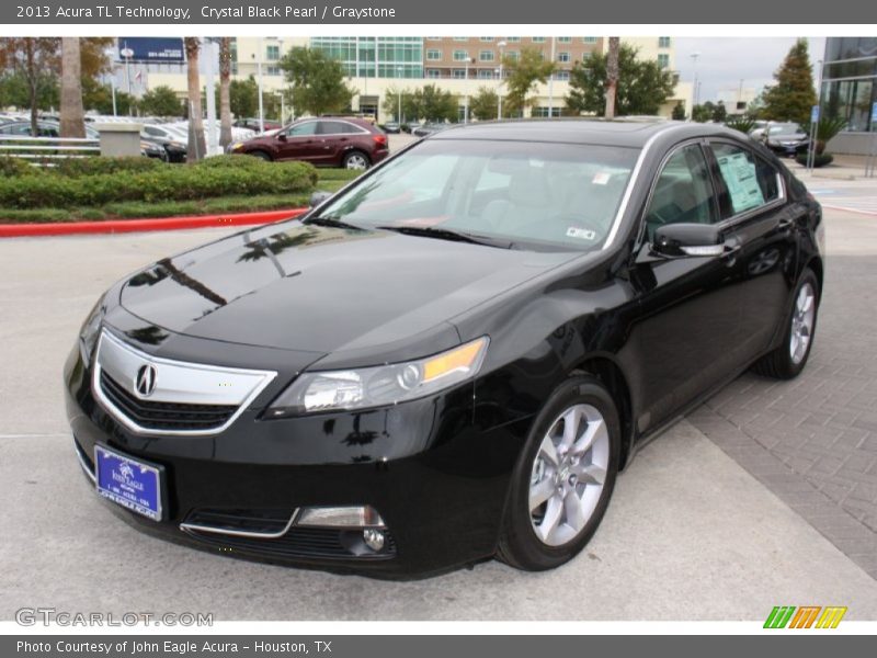 Crystal Black Pearl / Graystone 2013 Acura TL Technology