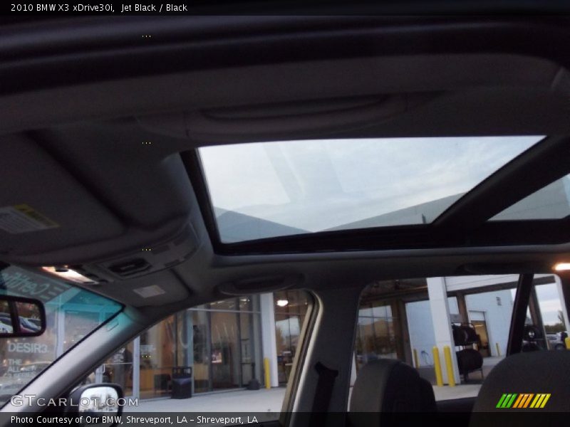 Jet Black / Black 2010 BMW X3 xDrive30i