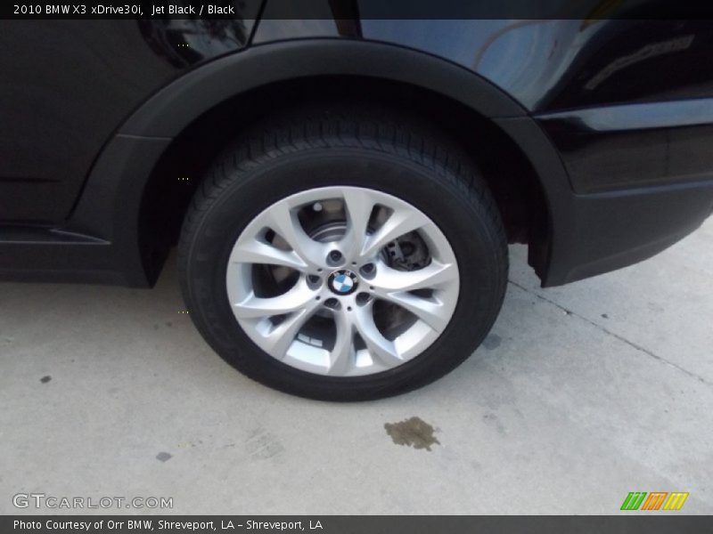Jet Black / Black 2010 BMW X3 xDrive30i