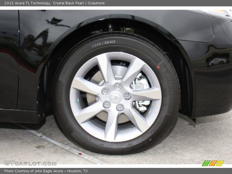 Crystal Black Pearl / Graystone 2013 Acura TL Technology
