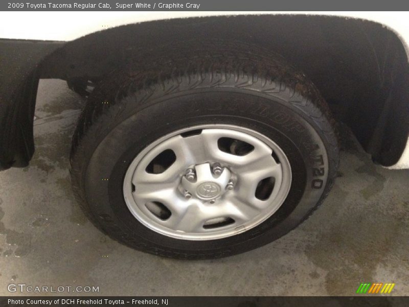 Super White / Graphite Gray 2009 Toyota Tacoma Regular Cab