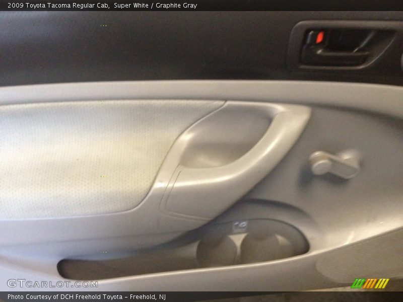 Super White / Graphite Gray 2009 Toyota Tacoma Regular Cab