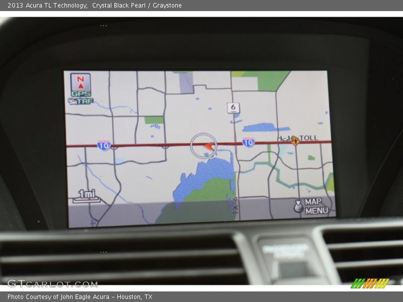 Crystal Black Pearl / Graystone 2013 Acura TL Technology