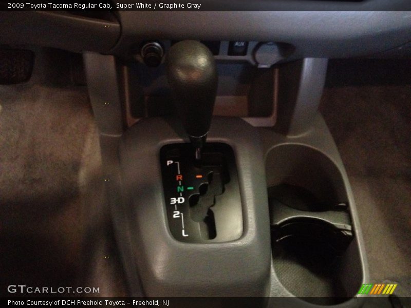 Super White / Graphite Gray 2009 Toyota Tacoma Regular Cab