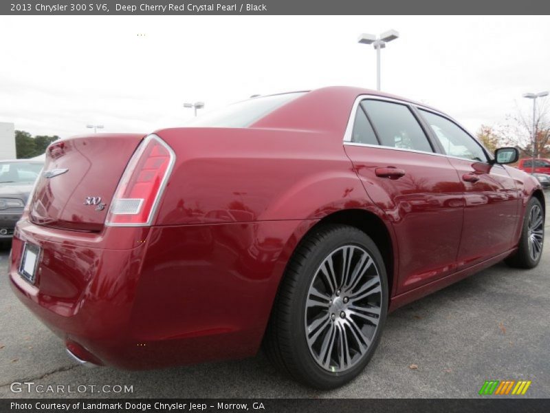 Deep Cherry Red Crystal Pearl / Black 2013 Chrysler 300 S V6