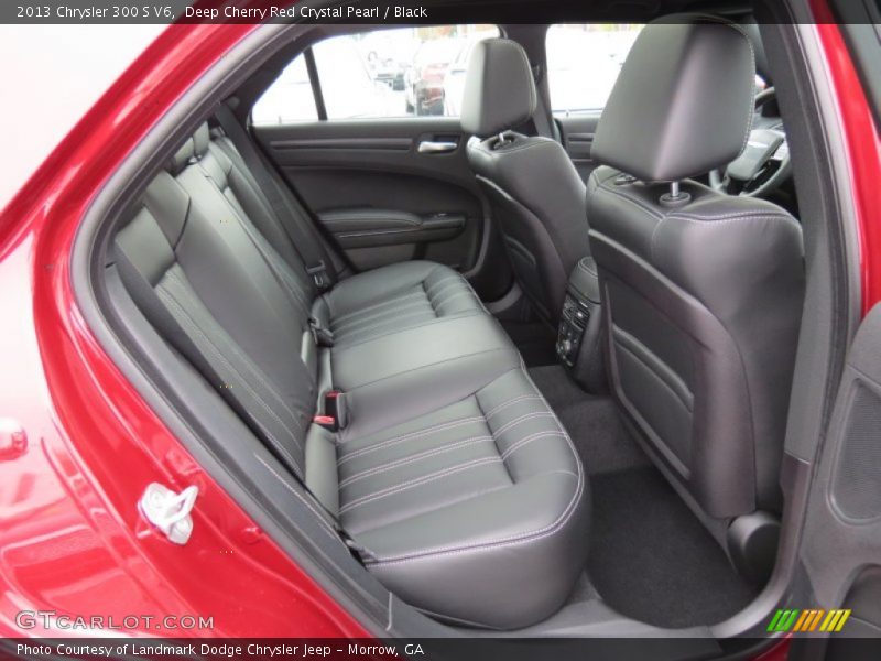 Deep Cherry Red Crystal Pearl / Black 2013 Chrysler 300 S V6