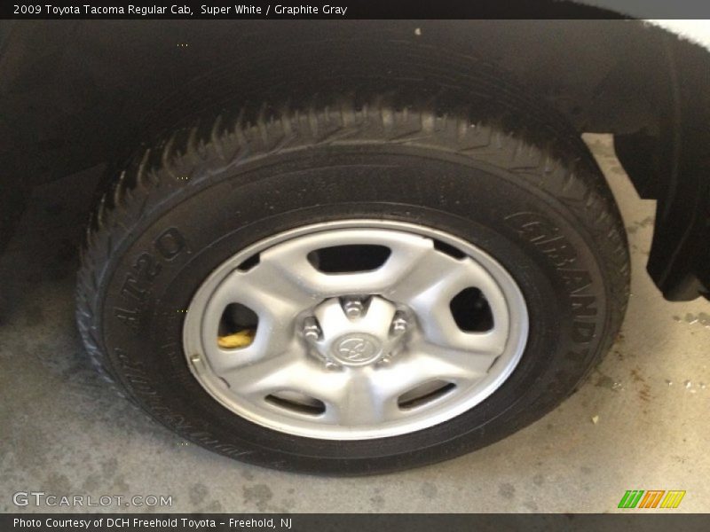 Super White / Graphite Gray 2009 Toyota Tacoma Regular Cab