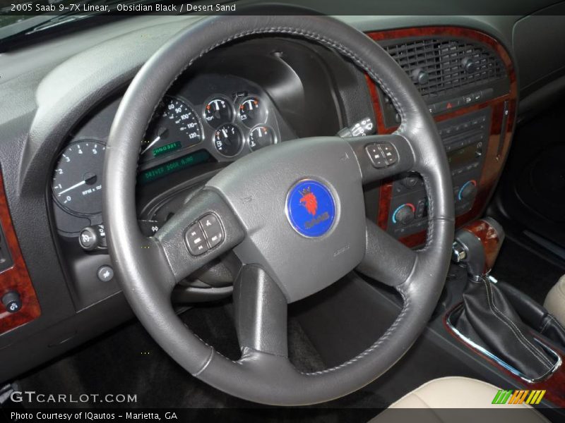 Obsidian Black / Desert Sand 2005 Saab 9-7X Linear