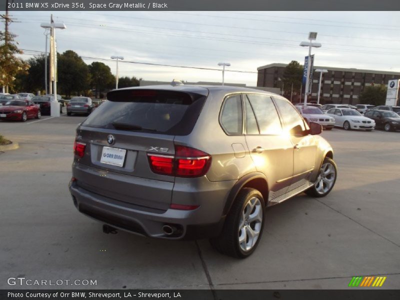 Space Gray Metallic / Black 2011 BMW X5 xDrive 35d