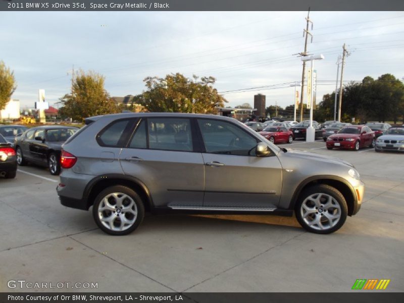 Space Gray Metallic / Black 2011 BMW X5 xDrive 35d