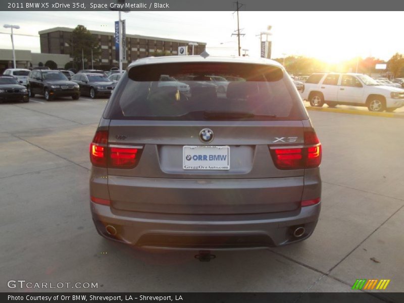 Space Gray Metallic / Black 2011 BMW X5 xDrive 35d