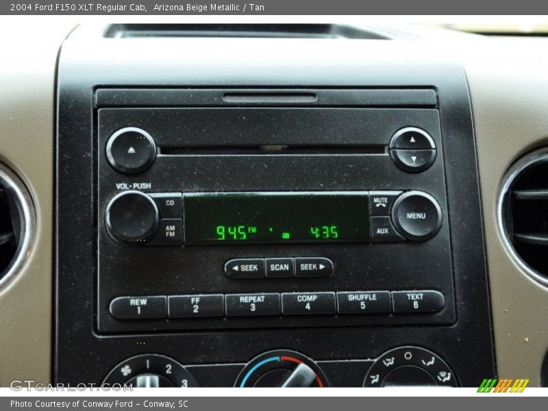 Audio System of 2004 F150 XLT Regular Cab