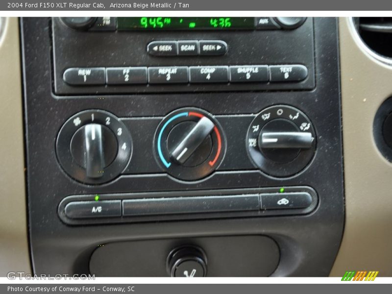Controls of 2004 F150 XLT Regular Cab