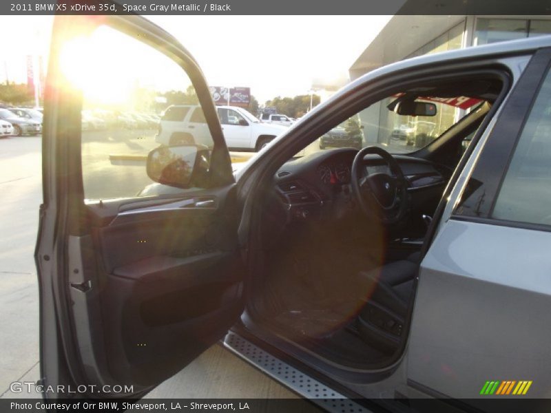 Space Gray Metallic / Black 2011 BMW X5 xDrive 35d