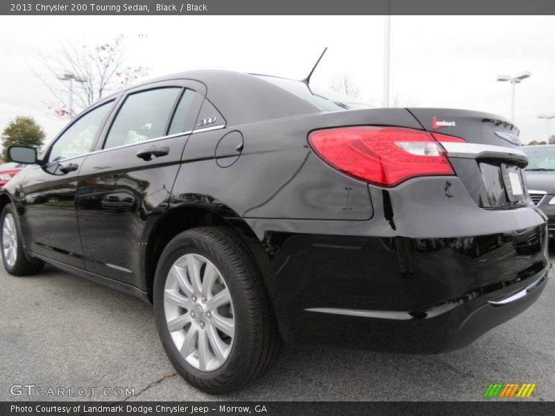 Black / Black 2013 Chrysler 200 Touring Sedan