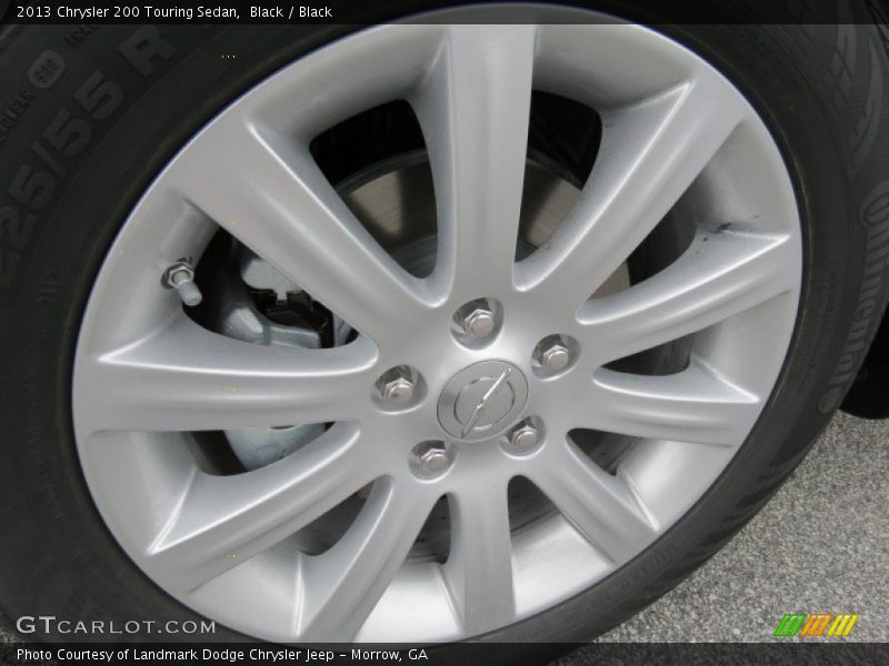 Black / Black 2013 Chrysler 200 Touring Sedan