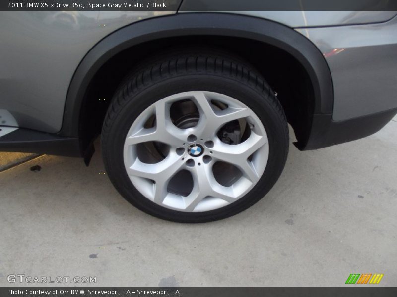 Space Gray Metallic / Black 2011 BMW X5 xDrive 35d