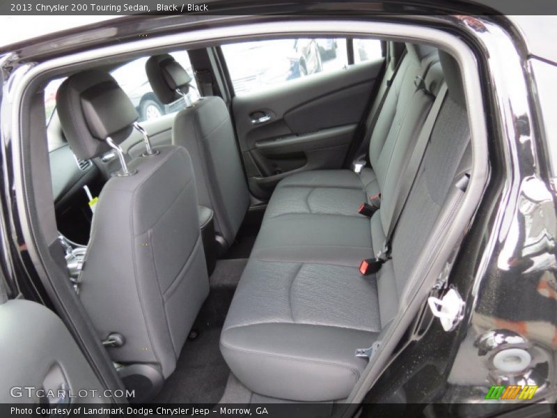 Black / Black 2013 Chrysler 200 Touring Sedan