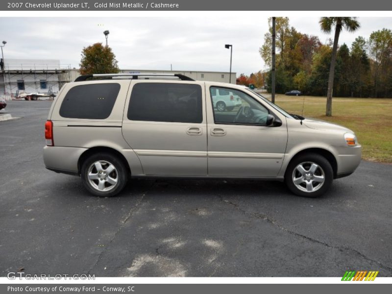 Gold Mist Metallic / Cashmere 2007 Chevrolet Uplander LT
