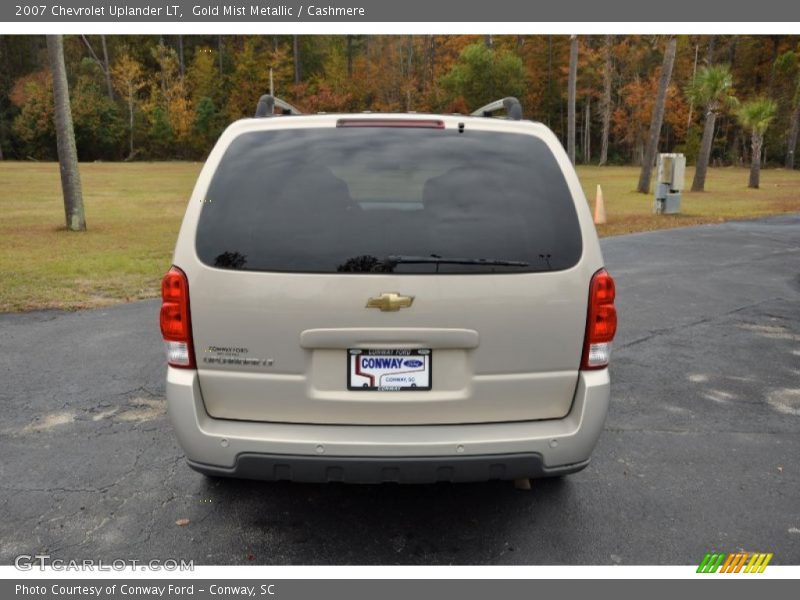 Gold Mist Metallic / Cashmere 2007 Chevrolet Uplander LT