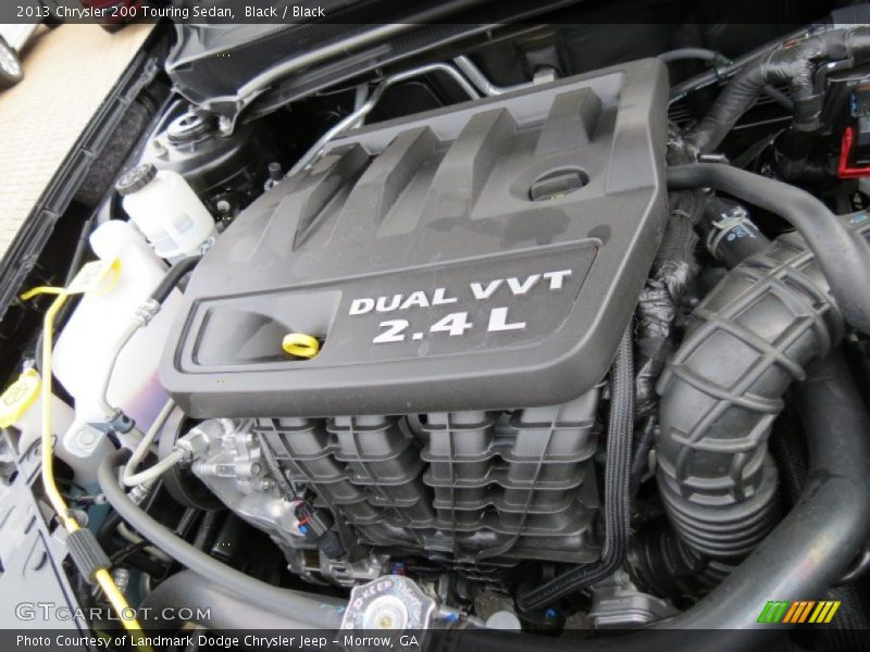 Black / Black 2013 Chrysler 200 Touring Sedan