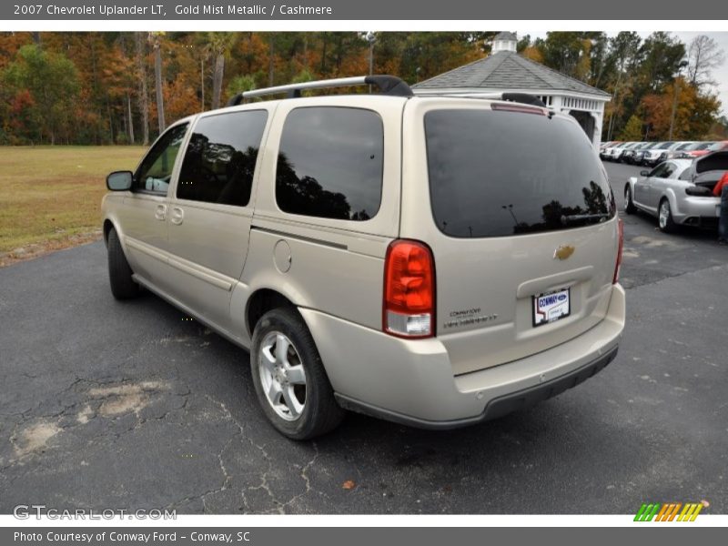 Gold Mist Metallic / Cashmere 2007 Chevrolet Uplander LT