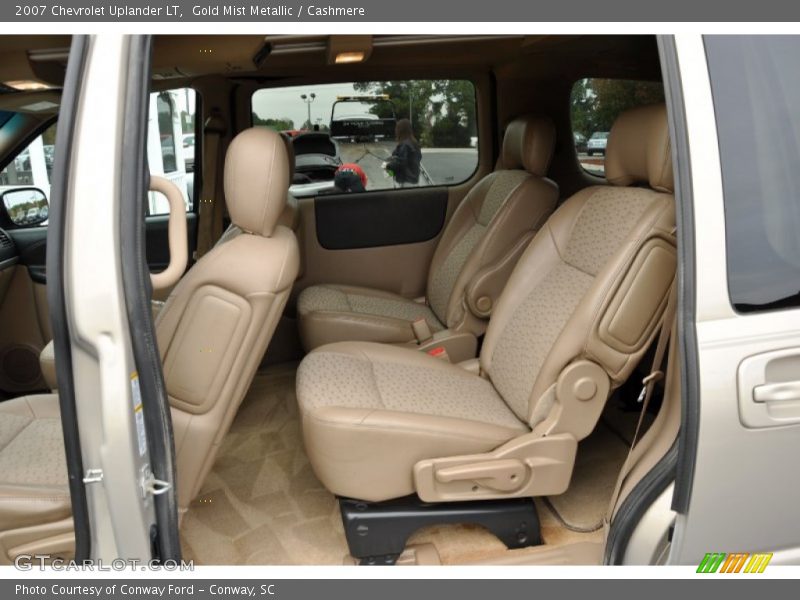 Rear Seat of 2007 Uplander LT